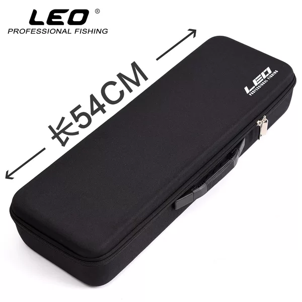 27710 [Eva Anti-Seismic Hard Shell Bag 54cm] Sponge Fishing Rod Fishing Wheel Accessories Tool Bag