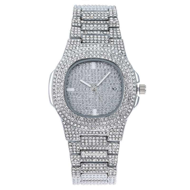 hot sale fashion Diamond-embedded starry calendar women's watch women's watch quartz watch women's watch_voghion.com