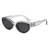 Sunglasses hip-hop style, internet celebrity, cat's eye