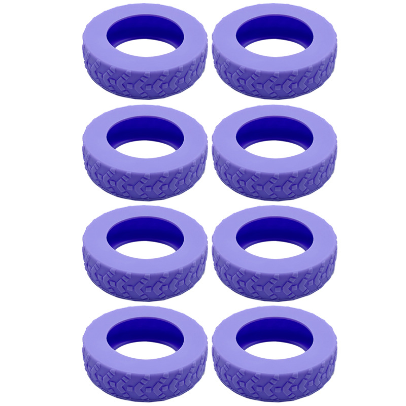 2 세대 휠 세트 큰 보라색 8 팩