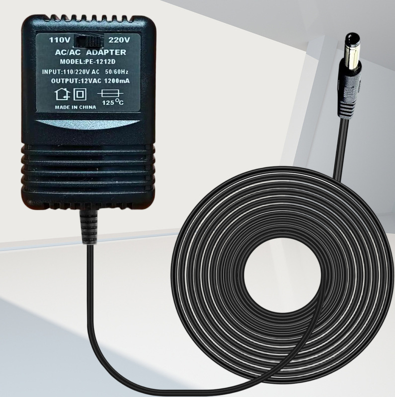 110V/220V, Ac/Ac12V1200Ma Convertible Dual Power Adapter Linear Power Supply