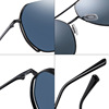 Nylon sunglasses suitable for men and women, metal glasses, wholesale