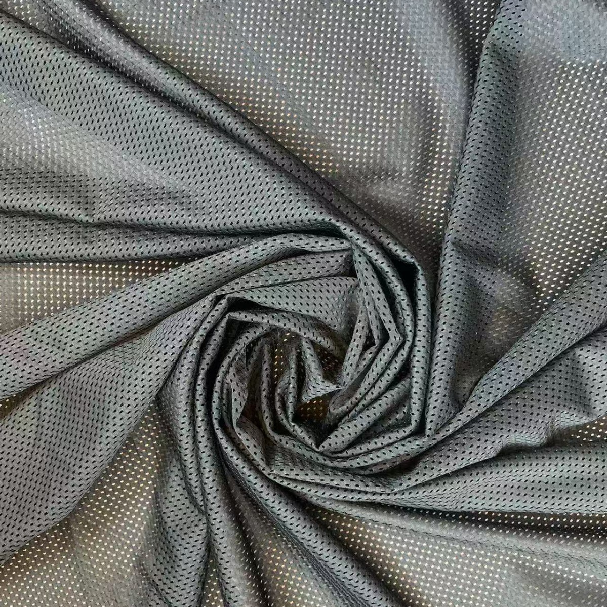 涤氨网眼布 180g透气速干网布运动面料镂空