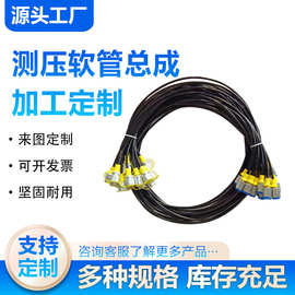 景县金荣液压 高压测压软管总成 63MPa 尼龙树脂  厂家直销