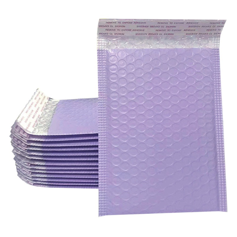 厚い気泡袋裸ピンクpeカラー封筒服装包装気泡宅配便泡袋包装袋包装袋包装袋