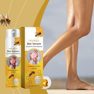HOUKEA Bee Venom Skin Care Spray Moisturizing Skin Gentle Cleansing Relieve Skin Discomfort Care Spray
