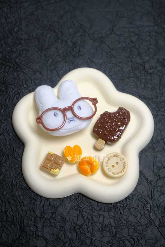 コーヒーチョコレートメガネミッフィーウサギ漫画かわいい下駄靴花靴バックル diy 靴アクセサリーアクセサリー取り外し可能|undefined
