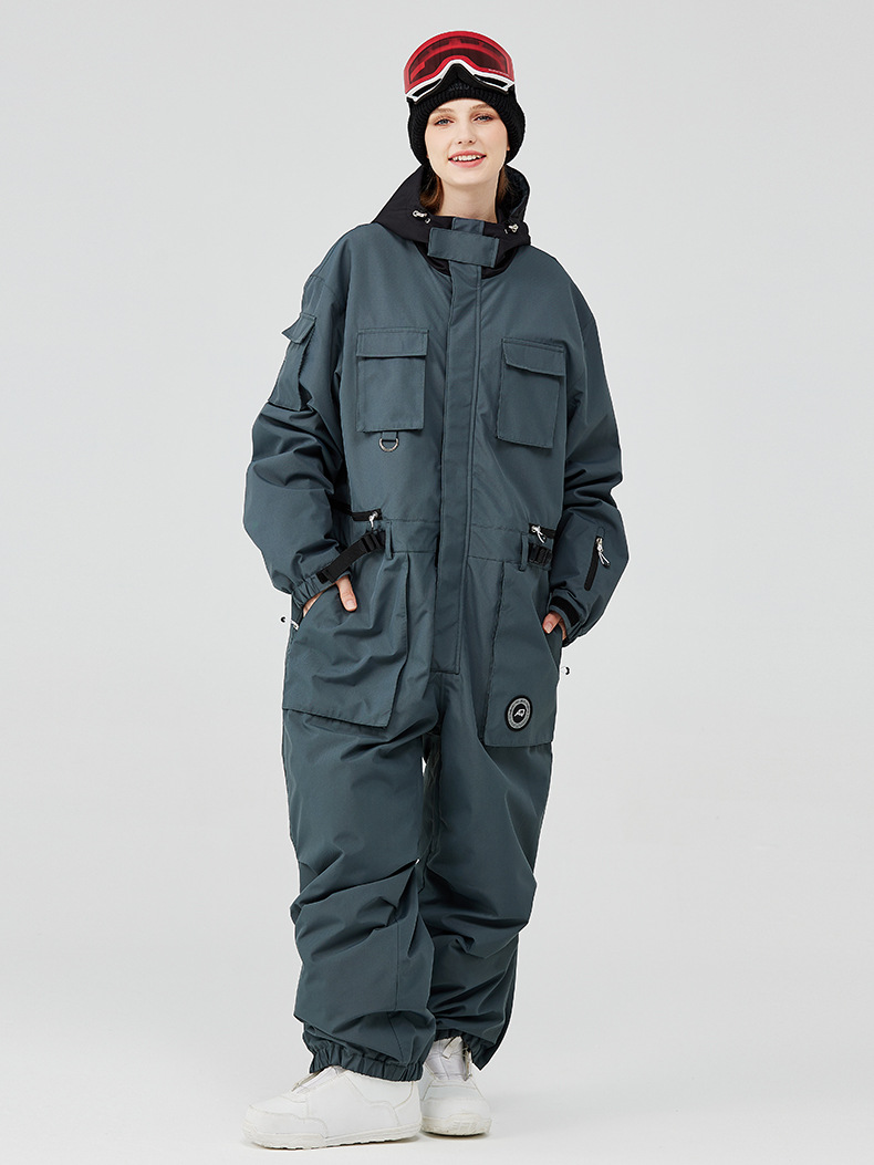 Ski winter travel windproof waterproof keep warm ski suit for men…