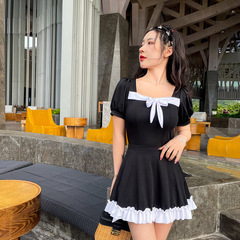 New 2024 Slimming and Elegant Swimsuit Set with Sexy Design, Youthful and Slimming, Covering Body for Hot Spring and Wholesale