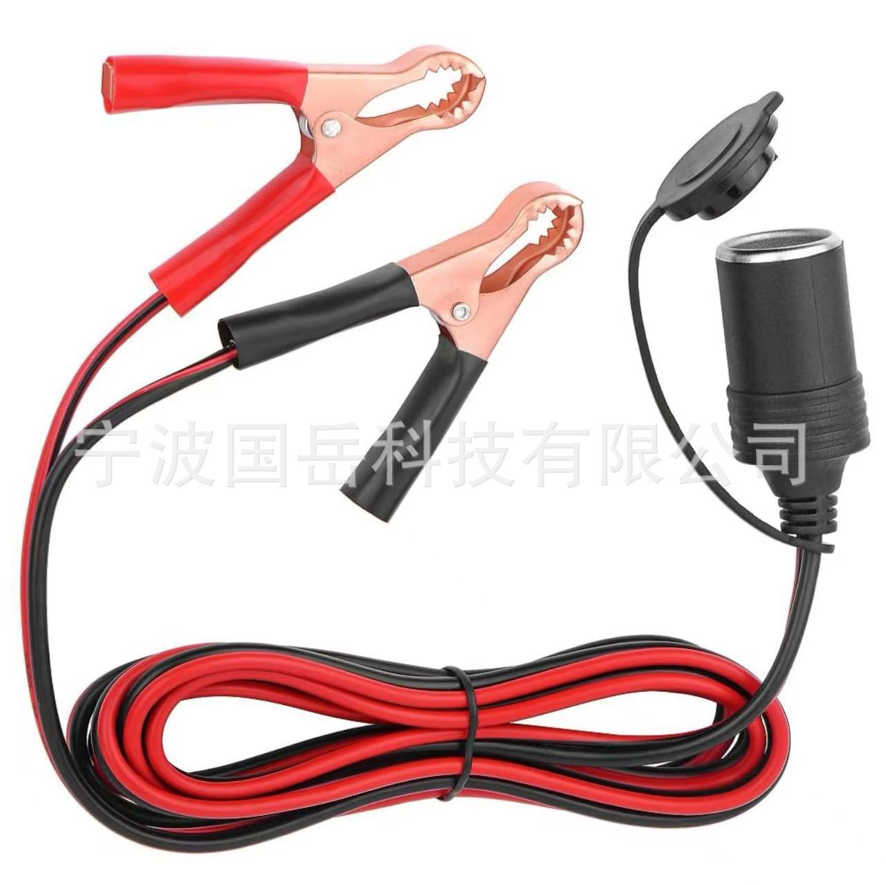 Manufacturer Custom-Made Car Battery Clamps with Switch, Cigarette Lighter Port, Battery Clamp Converter Cable, Modified Jumper Cables