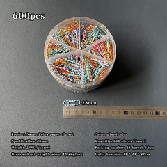 Cross-border exclusive metal paper clips colorful binder clips unisex binder clips set 28mm/33mm/50mm office supplies