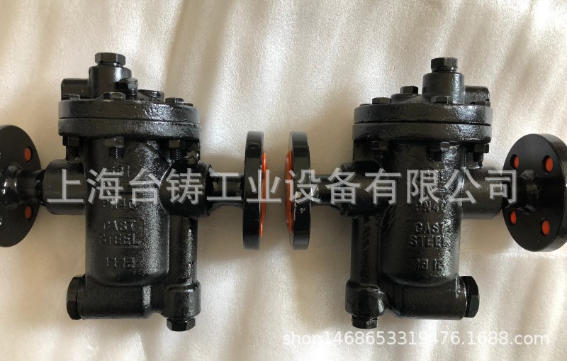 上海疏水器厂节能碳钢倒筒式疏水器T685f铸钢倒桶式疏水阀选