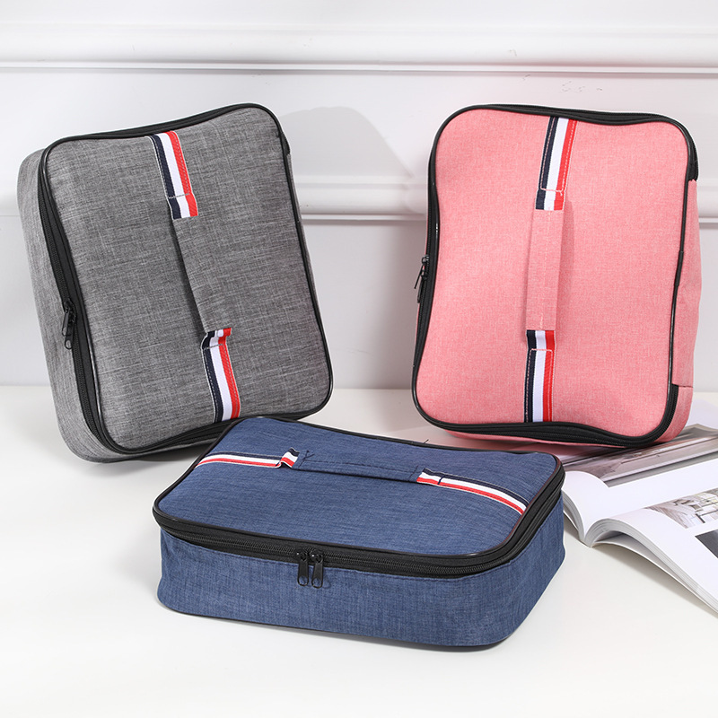 Waterproof Insulation Bag Handbag Lunch Box Bag Bento Office Students Aluminum Foil Thickened with Rice Bag Going Out Insulation Bag
