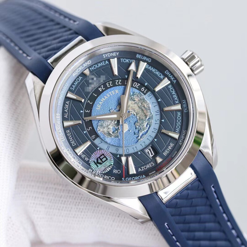 Earth Blue Planet Watch Men's Business Famous Watch Fully Automatic Mechanical Watch World Block Danny Road Watch Earth Blue Planet Watch Men's Business Famous Watch Fully Automatic Mechanical Watch World Block Danny Road Watch