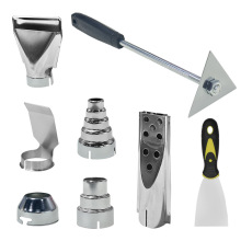 热风枪扁风嘴3层小风口长筒风嘴大扁嘴热收缩膜弯头嘴工业喷嘴套