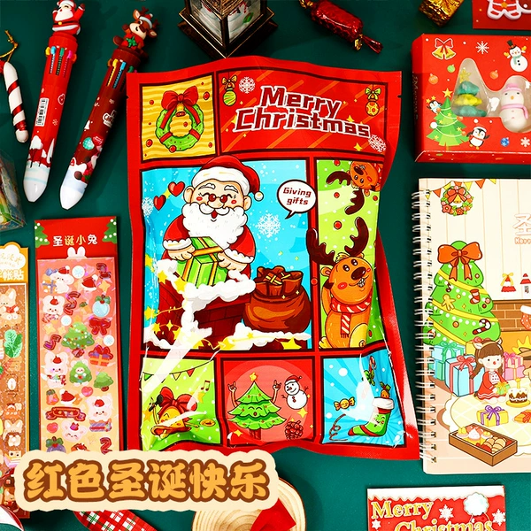 New Christmas red blind bag
