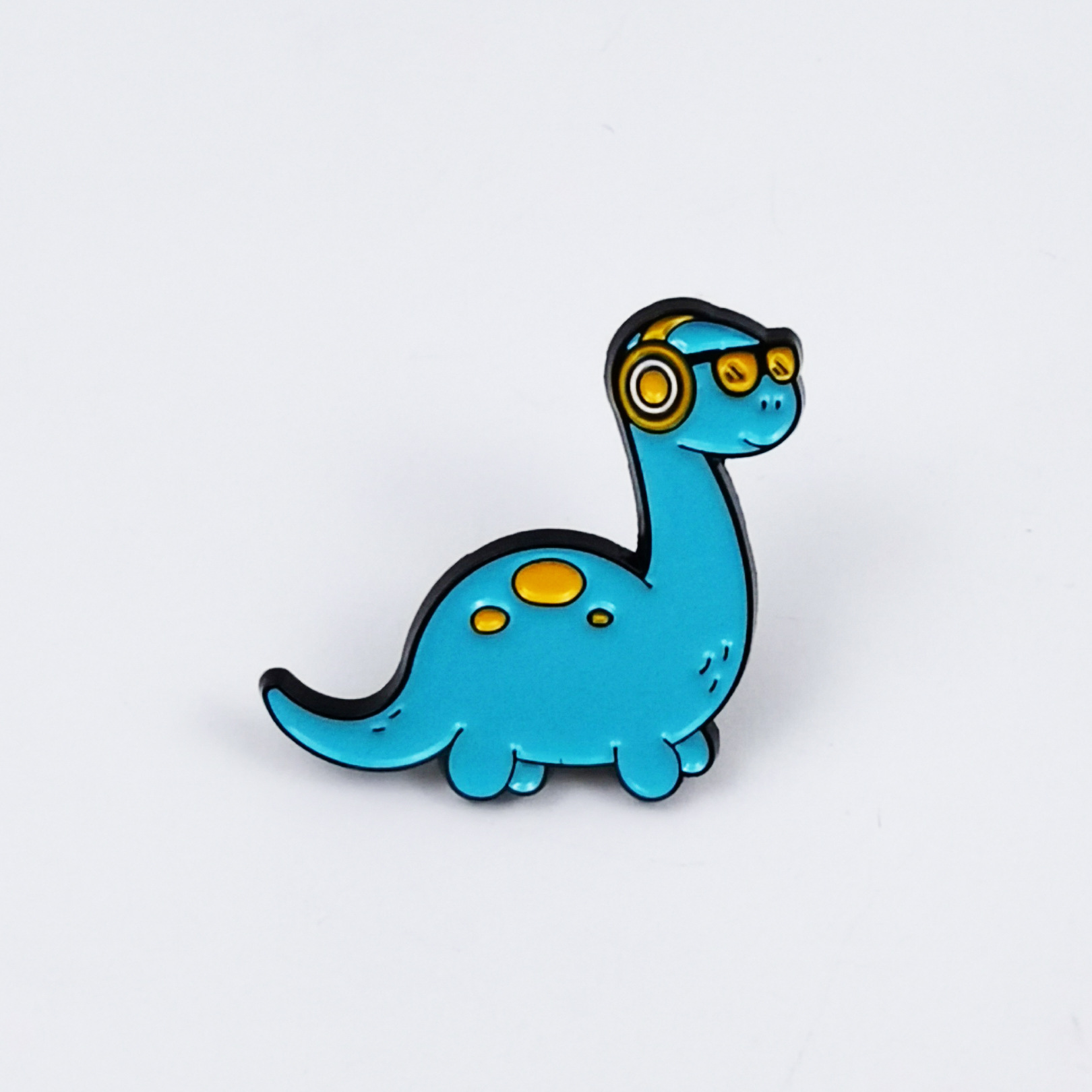 Lindo y lindo broche de dinosaurio pequeño, personalidad, estilo de dibujos animados, accesorios de mochila, accesorios de insignia de aleación de aceite de goteo de alfiler image 6