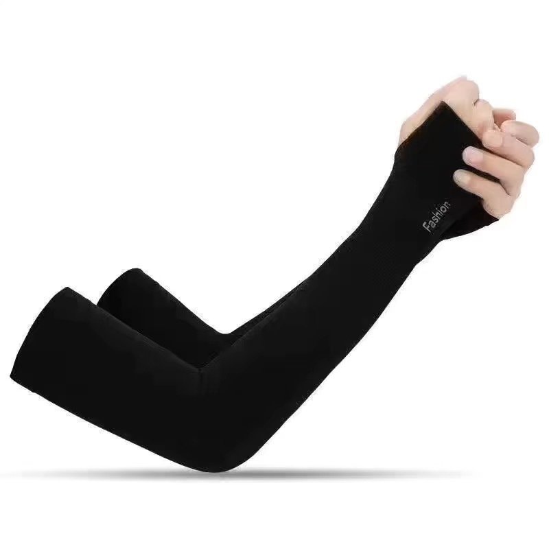 Protector solar mangas de brazo protector de hielo ultravioleta guantes delgados conducir hombres y mujeres al aire libre protección solar sensación de hielo image 14
