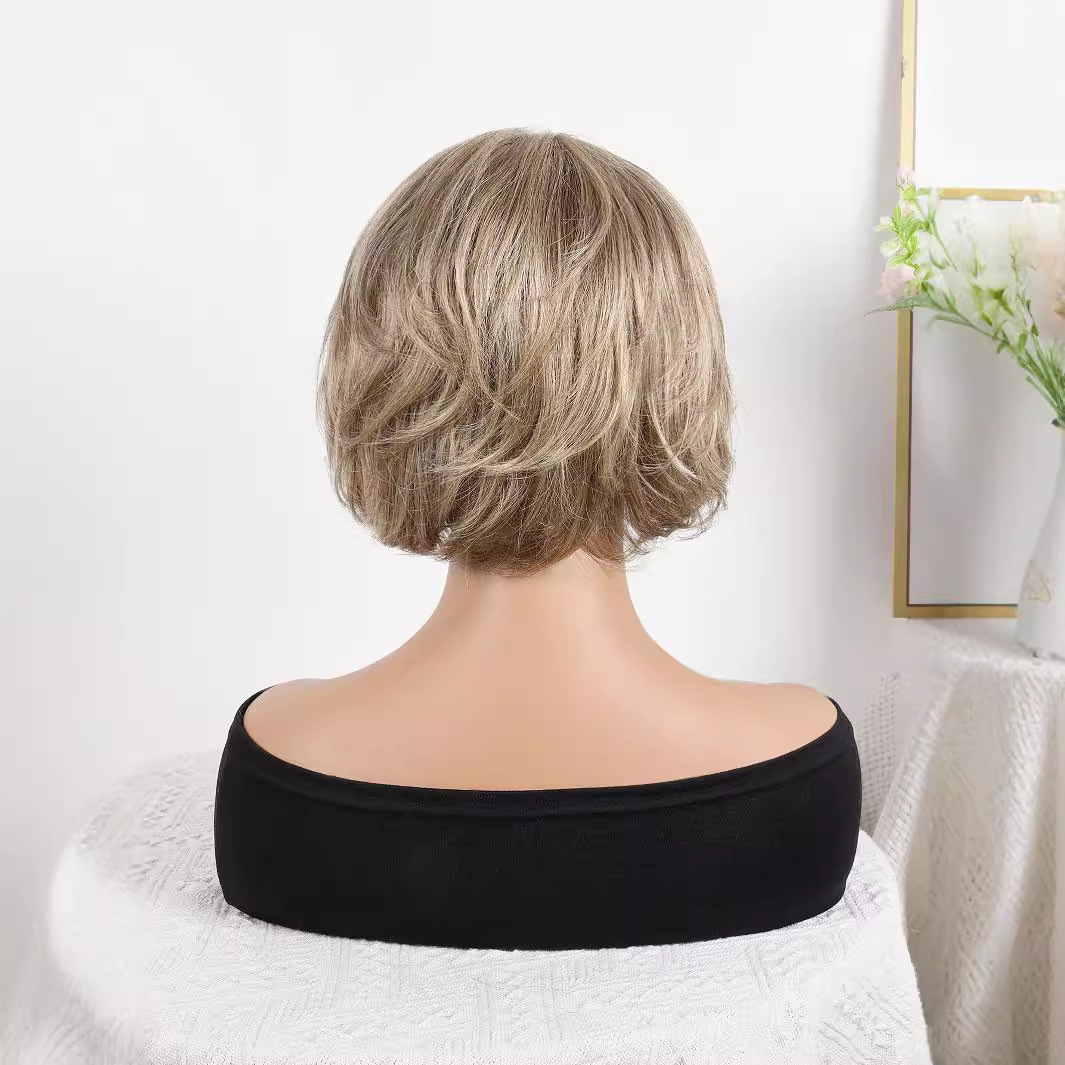 Fibra química al por mayor bob cabello pelucas mecánicas pelucas #bob101