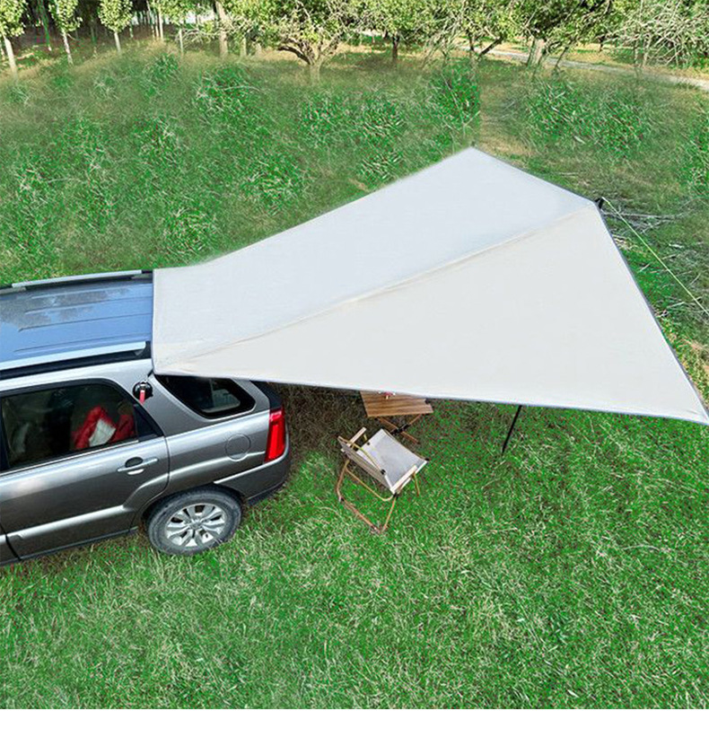 Manufacturer Wholesale Car Side Canopy, Outdoor Portable Camping Picnic Car Side Vinyl Canopy