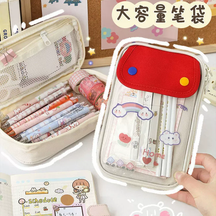 Пенал для учащихся, коллекция 2022 года, для средней школы, интернет-знаменитость