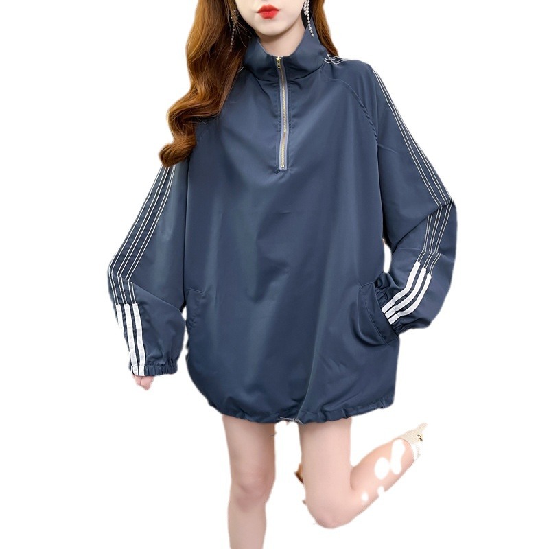 [Calidad de TikTok] espalda bolsa collar especial más tamaño verano delgada protección solar ropa pareja abrigo superior 2023