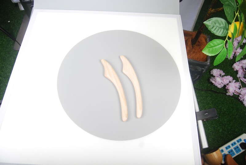 日本式檜の体の彫刻の面の彫刻の棒の美容院の家庭用のやせた顔の部は形の美の顔の神器を作って棒の美をかきます|undefined