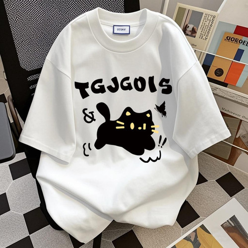 Clearance Bargains~Last Chance Discounted Brand Removal Specialist Counter Retrieval 100% Pure Color Letter White Short Sleeve T-Shirts for Men and Women