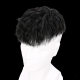 Wig Men's wig real hair full real human hair bundle texture hair curling invisible seamless men's head hair patch