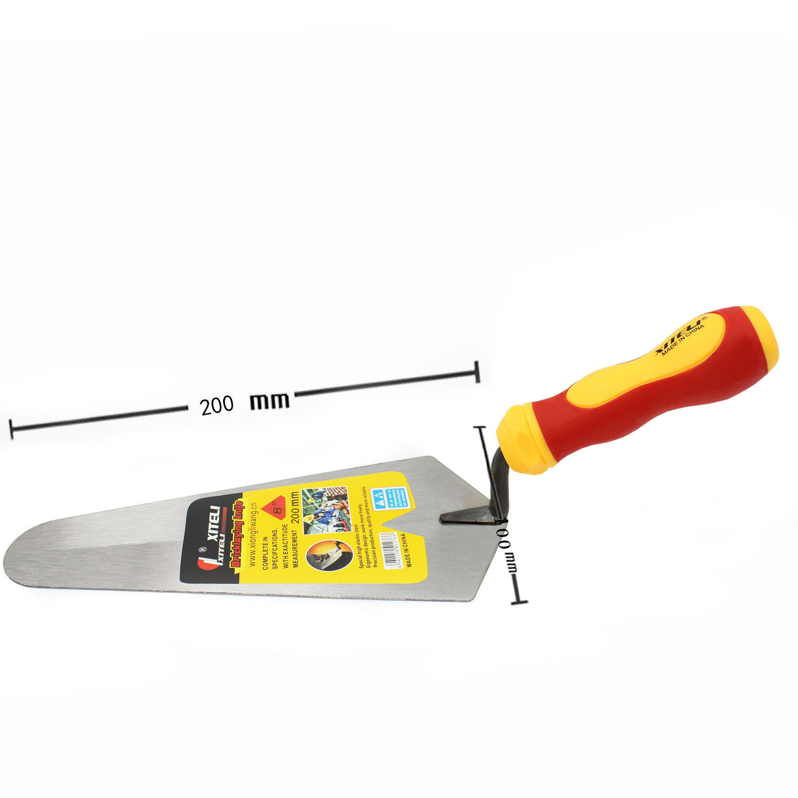 Venta directa de fábrica paleta de cabeza redonda azulejo cortador azulejo herramienta Oval paleta señaló cortador de ladrillo