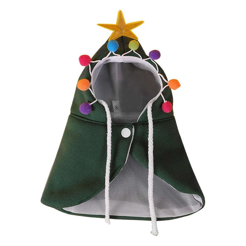 Suministros para mascotas transfronterizos ropa para mascotas capa de Navidad Halloween ropa de transformación creativa ropa de perro gato