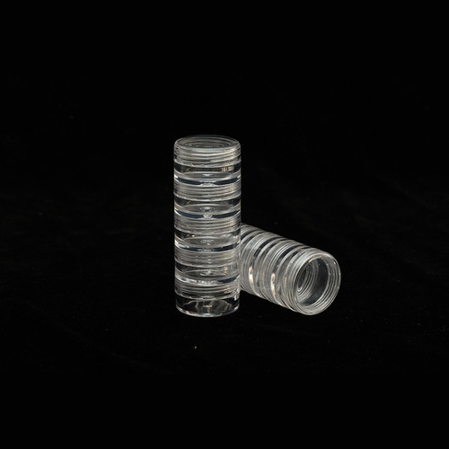 Cream loose powder transparent packaging box compressed facial mask paper bubble bottle 5 conjoined 5g cosmetics travel packaging bottle empty bottle