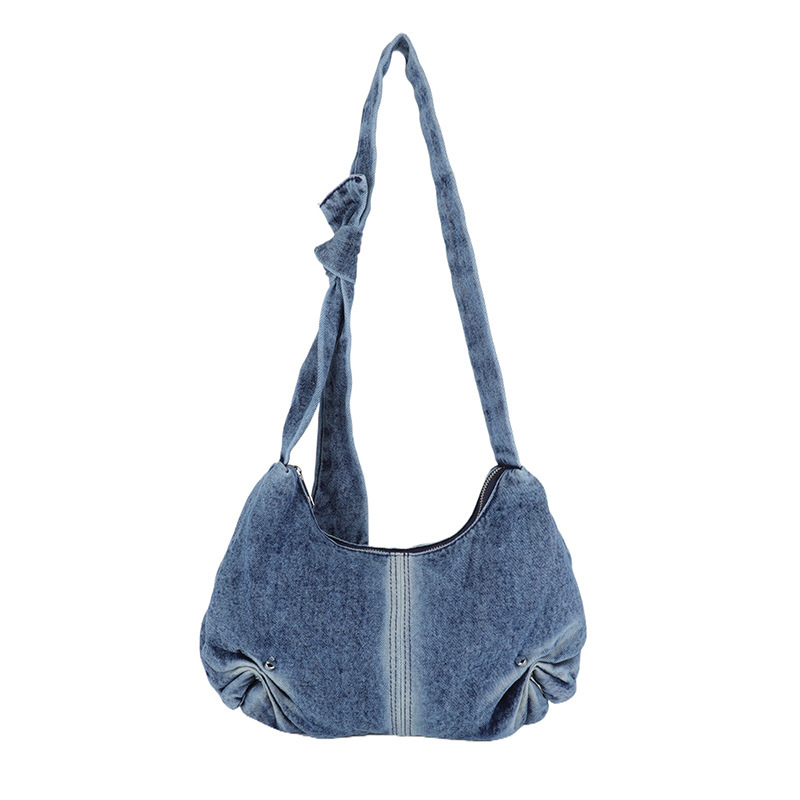 Bolso de axila de sentido avanzado para clase 2024 bolso de mensajero de un solo hombro de moda simple de color sólido bolso de moda de cercanías