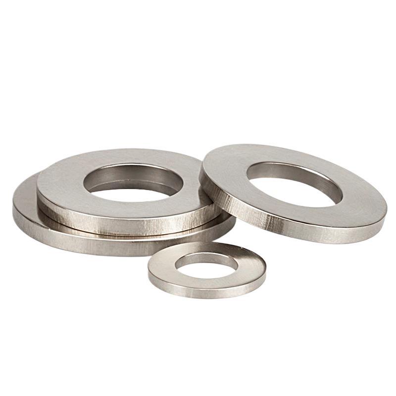 铜镀镍垫片黄铜平垫介子圆形金属螺丝铜垫圈M4M5M6M8M10M12M16