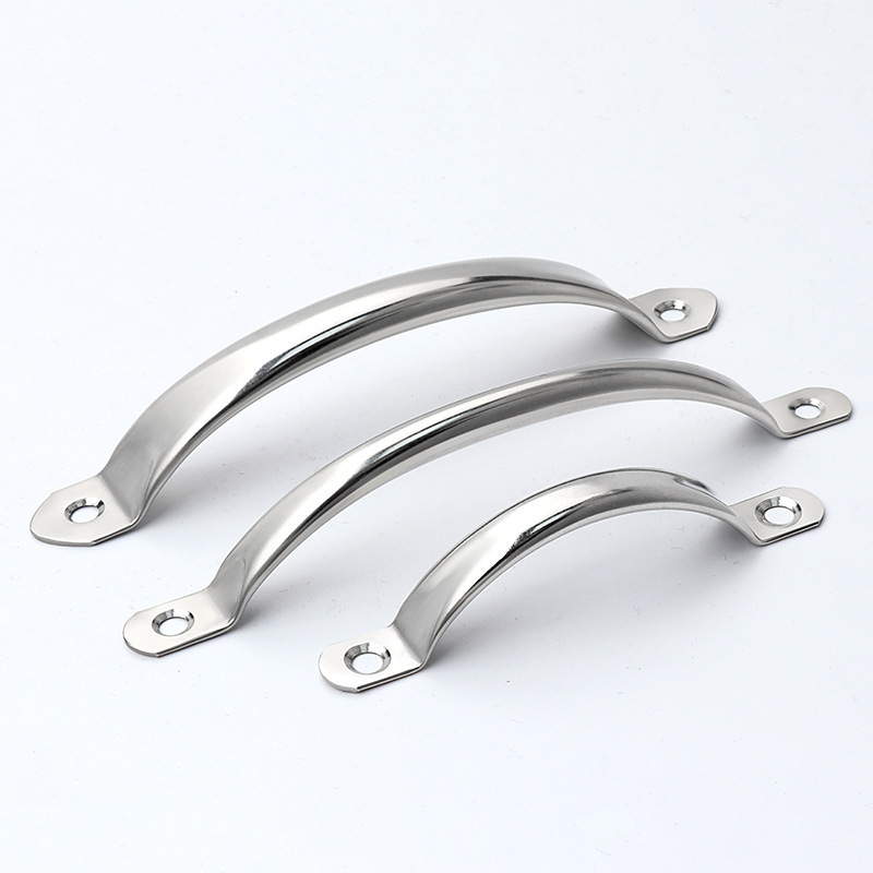 Stainless Steel Handle Door Handle Handle Vintage Door Cabinet Door Drawer Handle Round Tube Kitchen Wardrobe Simple Wooden Door Handle