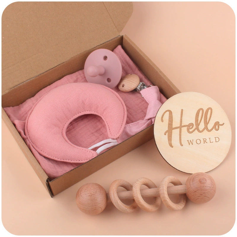 Детские принадлежности мультфильм лунные антенны творческий ребенок силиконовая соска цепочка зубной клей игрушка пять костюмов