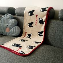 D61H批发日系时尚可爱法莱绒毛毯休闲毯宝宝盖毯办公室膝盖毯子