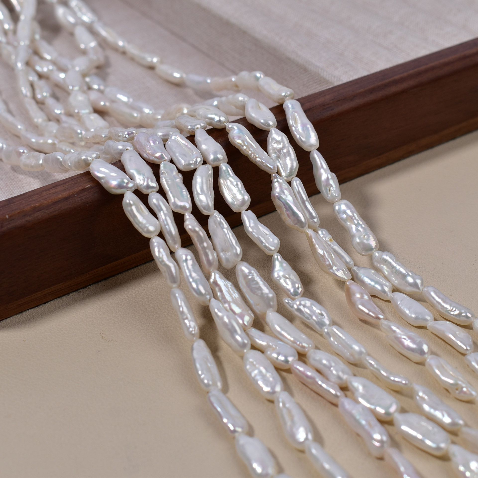 Organic regenerated beads from pearl