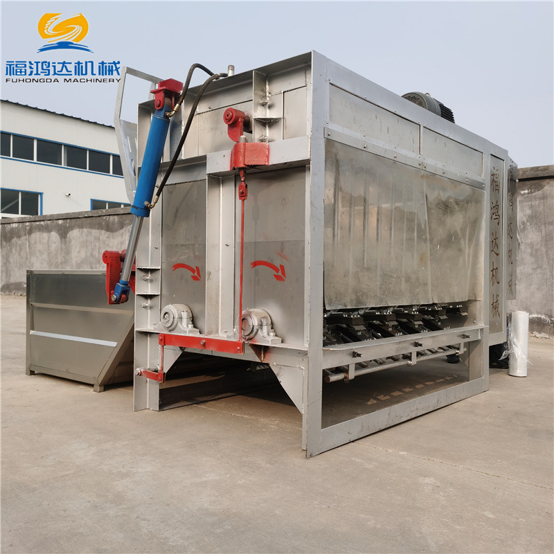 福鸿达足猪脱毛机械 小型屠宰场使用双液压年猪打毛机 现货