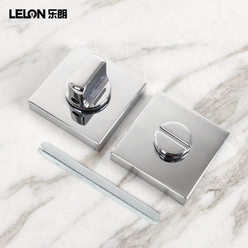 Aleación de zinc redonda cerradura de mano cerradura de mano cerradura de mano cerradura de puerta de hotel accesorios de cerradura de puerta de baño