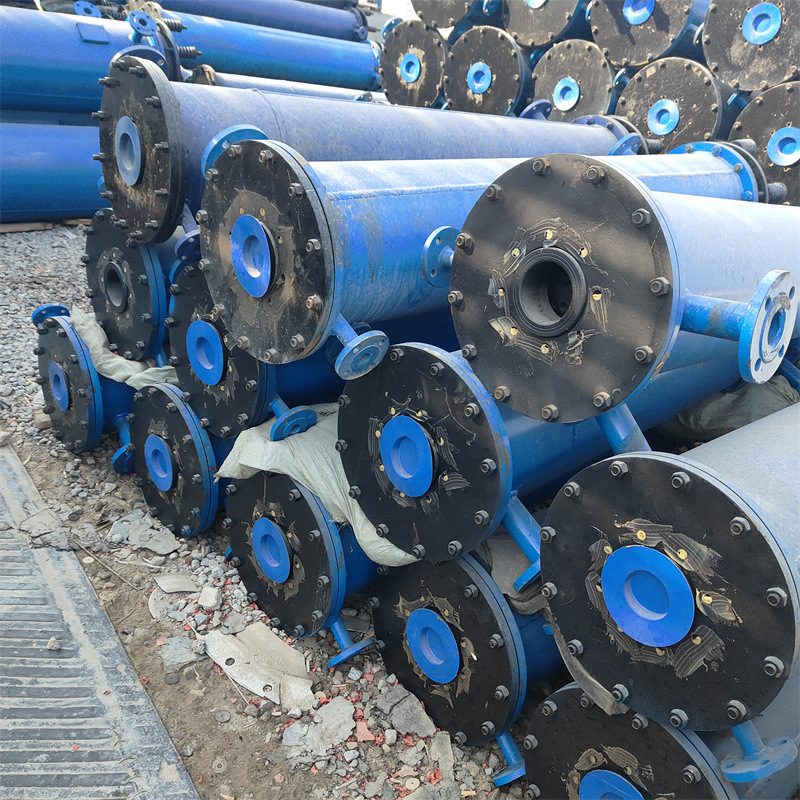 购销石墨冷凝器 180平方工业食品冷却设备 二手列管式冷凝器