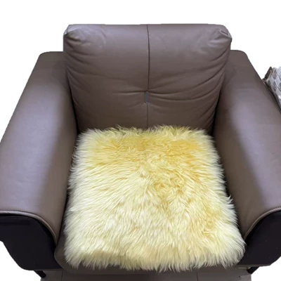 Wool pad: thickened real wool three-piece set