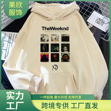 the Weeknd hoodies women vintage Fleece Hood sweatshirts wom