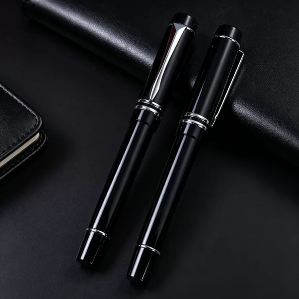 High-end business gift pens, featuring a substantial feel, metal construction, and suitable for office and meeting use; neutral-colored pens; wholesale of business gift pens and ballpoint pens