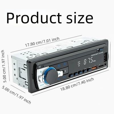 Music Red Light Led — Car mp3