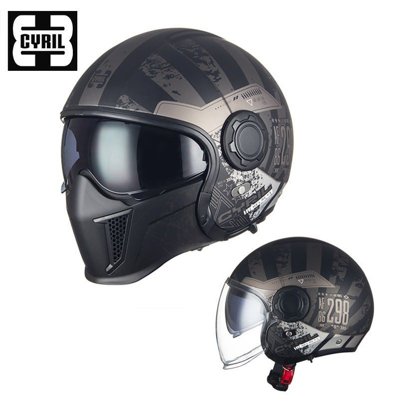 Samurai negro y amarillo (enviar espejo transparente)