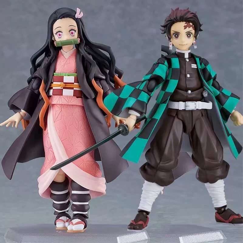 大模丸 Demon Slayer: Kimetsu no Yaiba 498-DX Tanjiro 508-DX Nezuko movable Nendoroid figure
