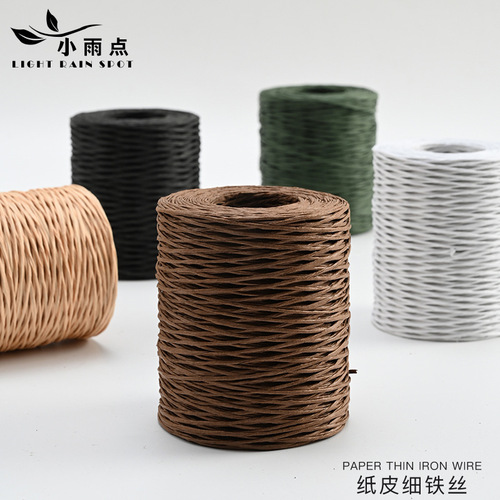 Floral wire, wire diy handmade paper flower pole, iron material, flower shop decoration wire, paper wrapped wire