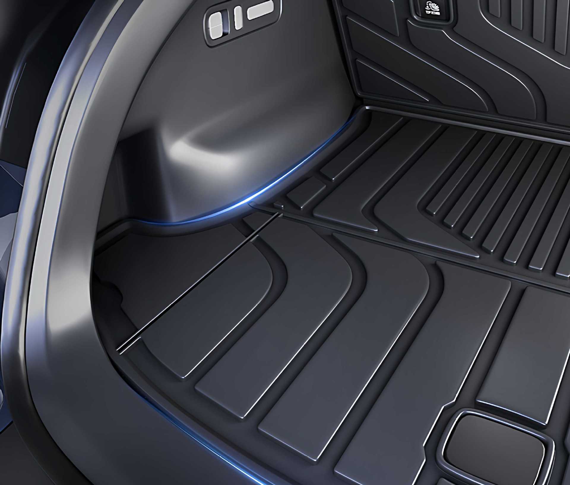Suitable for Qiyuan Q07 Trunk Mat Tpe25 New Car Special Integrated Trunk Mat Car Modification Supplies