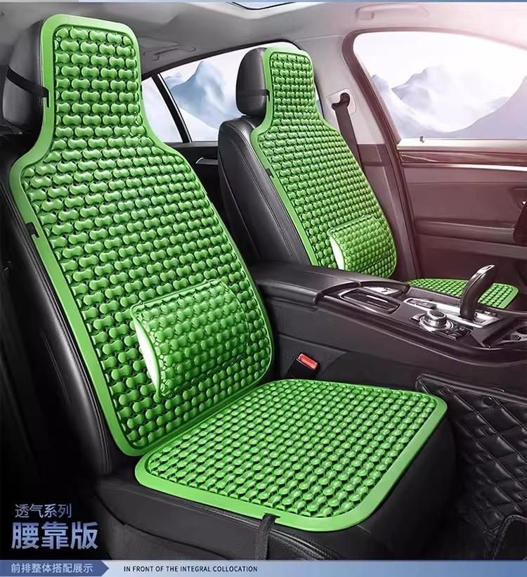 Summer Universal Car Plastic Seat Cushion, Ventilated and Breathable, Suitable for Vans and Large Passenger Trucks, Single-Piece Cooling Seat Pad